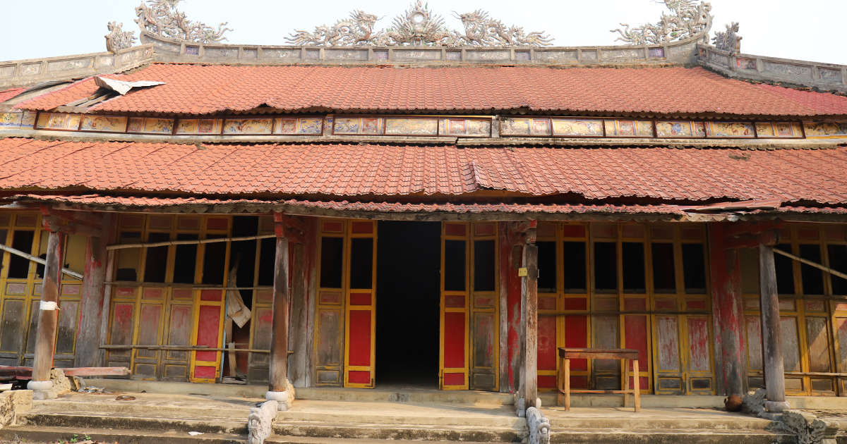 Thái Tổ Miếu là nơi thờ 9 chúa Nguyễn