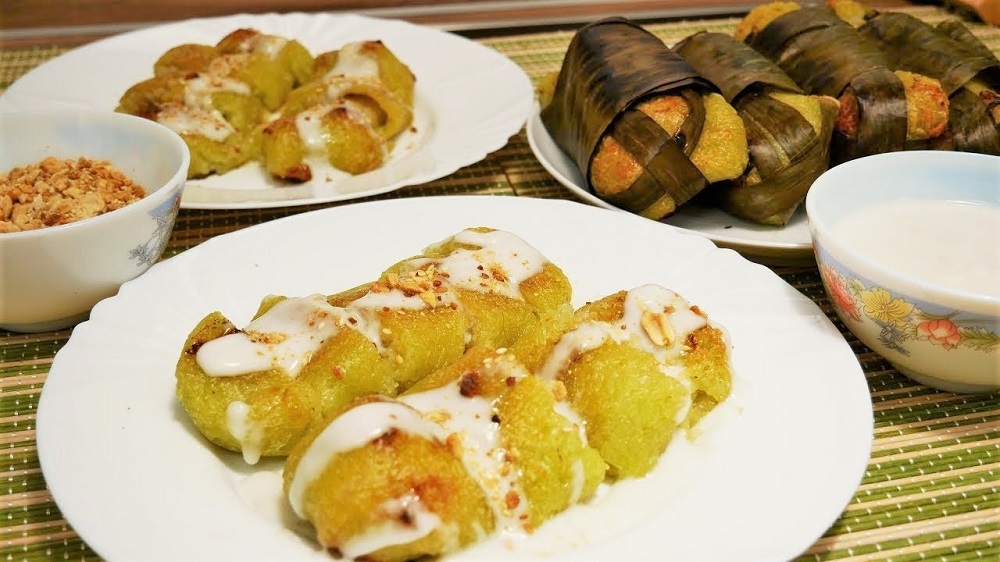 Chuối nếp nướng món ăn vặt ngon nổi tiếng Sài Thành